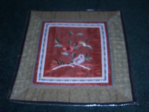 Square Tapestry with  flowers   *** FREE SHIPPING ***