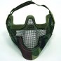 New Stalker Half Face Mesh Mask Ver.2 Camo Woodland