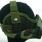 New Stalker Half Face Mesh Mask Ver.2 Camo Woodland