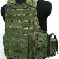 New Molle Combat Strike Plate Carrier Vest Cadpat Camo
