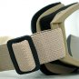 Airsoft X500 Tactical Goggle Glasses GX2000 Tan/Clear