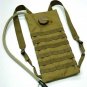 Molle SWAT 3L Hydration Water Backpack Coyote Brown