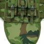 New Paintball Tac Combat Assault Vest Camo Woodland