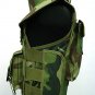 New Paintball Tac Combat Assault Vest Camo Woodland