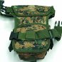 New Drop Leg Waist Pouch Bag Digital Camo Woodland