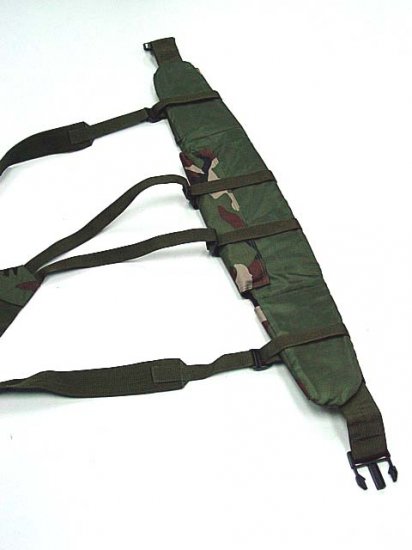 Molle Panel Platform Waist Belt Suspender Camo Woodland