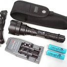 UltraFire 500 Lumens Xenon Flashlight w/Battery&Charger
