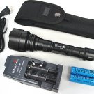 UltraFire WF-800 5x CREE LED Flashlight w/Charger Set
