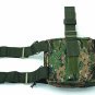 Molle Drop Leg Panel Utility Pouch Bag Digital Woodland