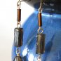 Smoky quartz drops earrings - set of three pairs
