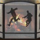The Beatles Fireplace Screen