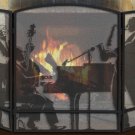Jazz Musicians Fireplace Screen