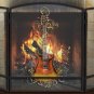 Guitar Fireplace Screen