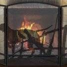 Dog and Gun Fireplace Screen