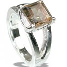 MTristaN Signature Ring Smoky Quartz