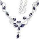 M. Tristan Signature Necklace Water Sapphire