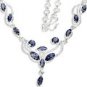 M. Tristan Signature Necklace Water Sapphire