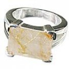 MTristaN Opulence Ring Golden Rutile