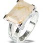MTristaN Opulence Ring Golden Rutile