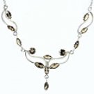 MTristaN Signature Smoky Quartz Necklace