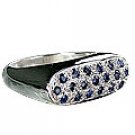 MTristan Bar Ring Sapphire