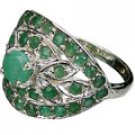 MTristaN Blossom Ring Emerald