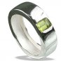 MTristaN Mens Hope Ring Peridot
