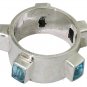 MTristaN Mens Cuff Ring Blue Topaz