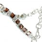 MTristaN Tennis Bracelet Garnet