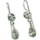 MTristaN Drop Earrings Green Amethyst