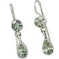 MTristaN Drop Earrings Green Amethyst