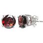 MTristaN Stud Earrings Garnet