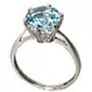 M. Tristan Together Ring Blue Topaz