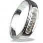 M. Tristan mens signature ring White Topaz