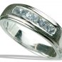 M. Tristan mens signature ring Blue Topaz