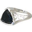 M. Tristan heart ring Black Onyx
