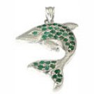 M. Tristan Pisces Pendant Emerald