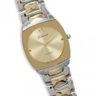 Men's Two Tone Fashion Watch with Gold Tone Face