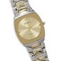 Men's Two Tone Fashion Watch with Gold Tone Face