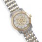 Men's Two Tone Fashion Watch with Gold Tone Face