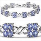 M. Tristan Daisy Chain Bracelet Tanzanite