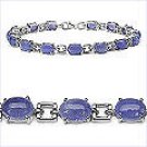 M. Tristan Royal Link Bracelet Tanzanite