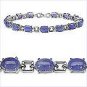 M. Tristan Royal Link Bracelet Tanzanite
