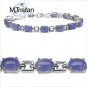 M. Tristan Royal Link Bracelet Tanzanite