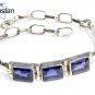 M. Tristan Trio Bracelet Water Sapphire
