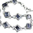 M. Tristan Eye Bracelet Water Sapphire