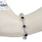 M. Tristan Eye Bracelet Water Sapphire