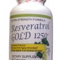 3 MAX  POTENCY RESVERATROL GOLD 1250  Pure Resveratol