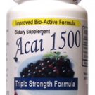 6 Bottles -MAX POTENCY ACAI 1500 mg pure acia per pill