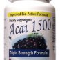 6 Bottles -MAX POTENCY ACAI 1500 mg pure acia per pill
